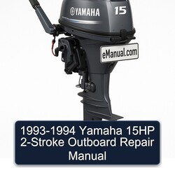 1993-1994 Yamaha 15HP 2-stroke Outboard Service Repair Workshop Manual PDF