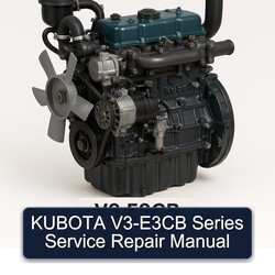 Kubota V3-E3CB Series Service Repair Workshop Manual PDF