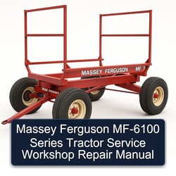 Massey Ferguson MF-6100 Series Tractor Service Repair Workshop Manual PDF
