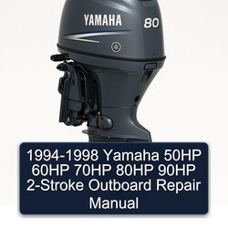 1994-1998 Yamaha 50HP 60HP 70HP 80HP 90HP 2-stroke Outboard Service Repair Workshop Manual PDF