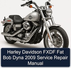 2009 Harley Davidson Fxdf Fat Bob Dyna Service Repair Workshop Manual PDF