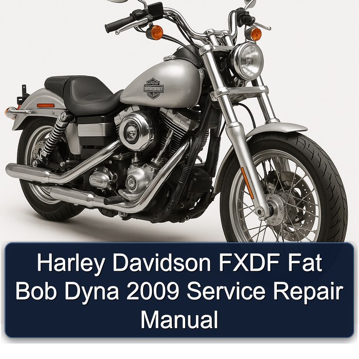 2009 Harley Davidson Fxdf Fat Bob Dyna Service Repair Workshop Manual PDF