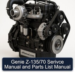 Perkins 404 C 22 Genie Z-135/70 Serivce Parts Catalog PDF