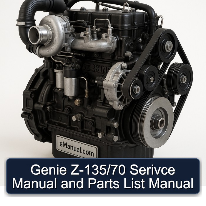 Perkins 404 C 22 Genie Z-135/70 Serivce Parts Catalog PDF