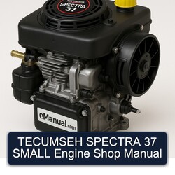 Tecumseh Spectra 37 Small Engine Shop Service Repair Workshop Manual PDF