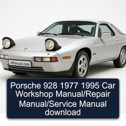 1977-1995 Porsche 928 Service Repair Workshop Manual PDF