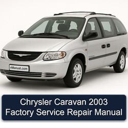 2003 Chrysler Caravan Service Repair Workshop Manual PDF