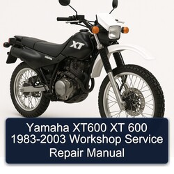 1983-2003 Yamaha XT Models XT600 600 Service Repair Workshop Manual PDF