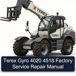 Terex Gyro 4020 4518 Service Repair Workshop Manual PDF