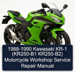 1988-1990 Kawasaki Kr-1 (kr250-b1 Kr250-b2) Motorcycle Service Repair Workshop Manual PDF