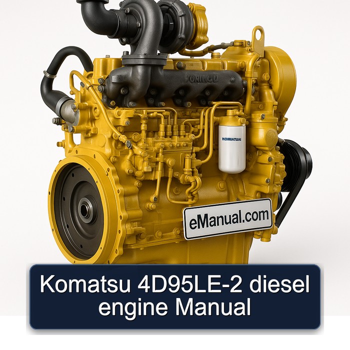 Komatsu 95 2 4d95le-2 Diesel Engine Service Repair Workshop Manual PDF