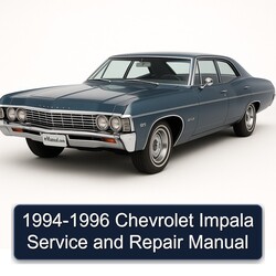1994-1996 Chevrolet Impala Service Repair Workshop Manual PDF
