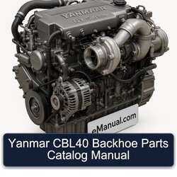Yanmar CBL40 Backhoe Parts Catalog PDF