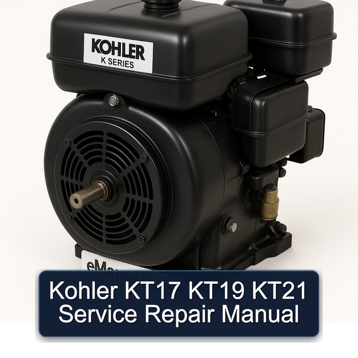 Kohler K Series KT17 KT19 KT21 Service Repair Workshop Manual PDF