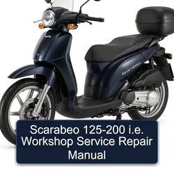 Aprilia Scarabeo 125-200 I.e Service Repair Workshop Manual PDF