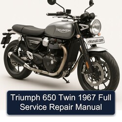 1967 Triumph Speed Twin 650 Service Repair Workshop Manual PDF