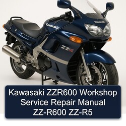 Kawasaki ZZ R Series ZZR600 ZZ-R600 ZZ-R5 Service Repair Workshop Manual PDF