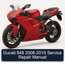 2008-2010 Ducati 848 Service Repair Workshop Manual PDF