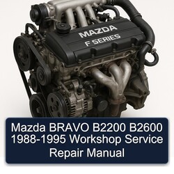 1988-1995 Mazda F Series Bravo B2200 B2600 Service Repair Workshop Manual PDF