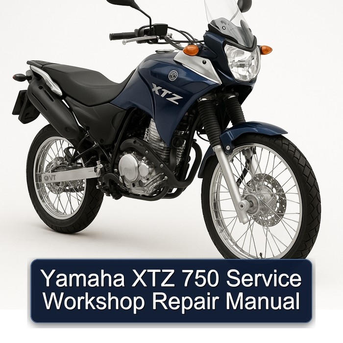 Yamaha XTZ Models 750 Service Repair Workshop Manual PDF