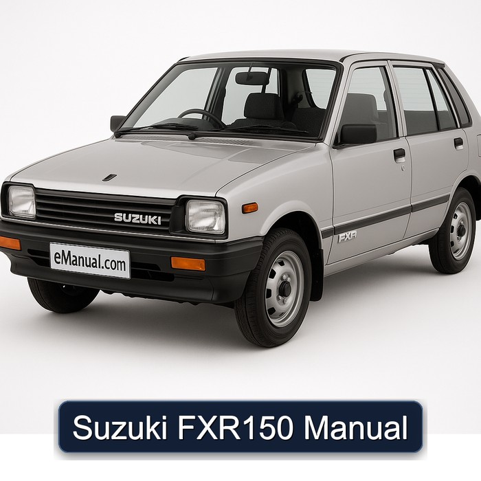 Suzuki FXR Models FXR150 Service Repair Workshop Manual PDF
