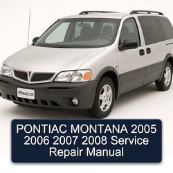 2005-2008 Pontiac Montana Service Repair Workshop Manual PDF