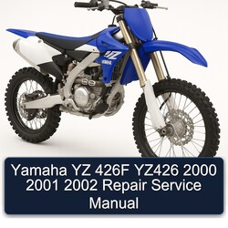 2000-2002 Yamaha YZ Models 426F YZ426 Service Repair Workshop Manual PDF