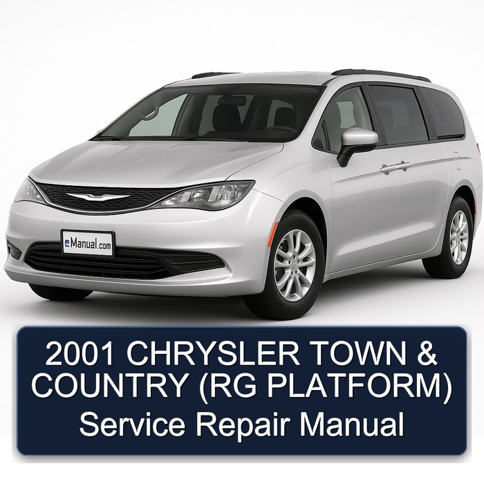 2001 Chrysler Minivans Series Town Country (rg Platform) Service Repair Workshop Manual PDF