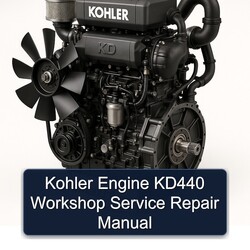 Kohler KD Series Engine KD440 Service Repair Workshop Manual PDF