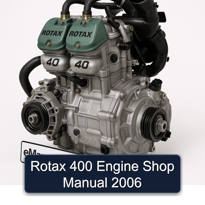 2006 Rotax 400 Engine Shop Service Repair Workshop Manual PDF
