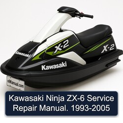 1993-2005 Kawasaki Ninja ZX-6 . Service Repair Workshop Manual PDF