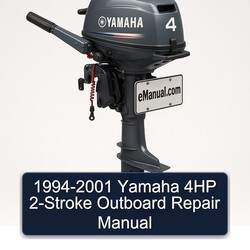 1994-2001 Yamaha 4HP 2-stroke Outboard Service Repair Workshop Manual PDF