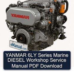 Yanmar 6LY Series Marine Diesel Service Repair Workshop Manual PDF
