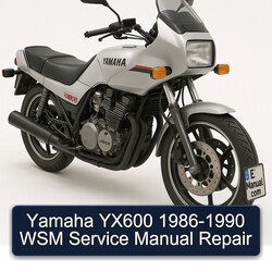 1986-1990 Yamaha YX600 WSM Service Repair Workshop Manual PDF