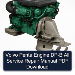 Volvo Penta Engine DP-B All Service Repair Workshop Manual PDF