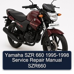 1995-1998 Yamaha SZR Models 660 - SZR660 Service Repair Workshop Manual PDF