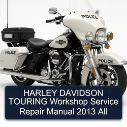 2013 Harley Davidson Touring All Service Repair Workshop Manual PDF