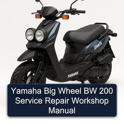 Yamaha Big Wheel BW 200 Service Repair Workshop Manual PDF