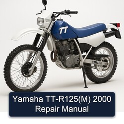 2000 Yamaha TT Models Tt-r125(m) R125(M Service Repair Workshop Manual PDF