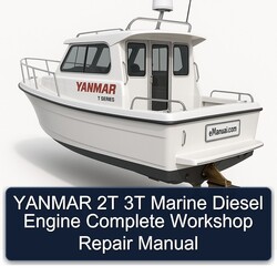 Yanmar 2T 3T Marine Diesel Engine Service Repair Workshop Manual PDF