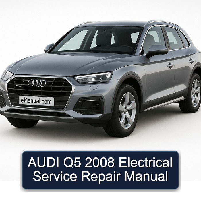2008 Audi Q5 Electrical Service Repair Workshop Manual PDF