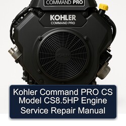 Kohler Command Pro Models CS Model Cs8.5hp Engine Service Repair Workshop Manual PDF