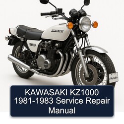 1981-1983 Kawasaki KZ Series KZ1000 Service Repair Workshop Manual PDF