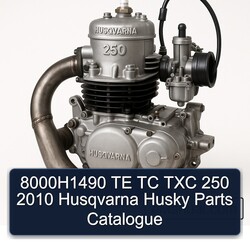 2010 Husqvarna 250 8000h1490 TE TC TXC Husky Parts Catalog PDF