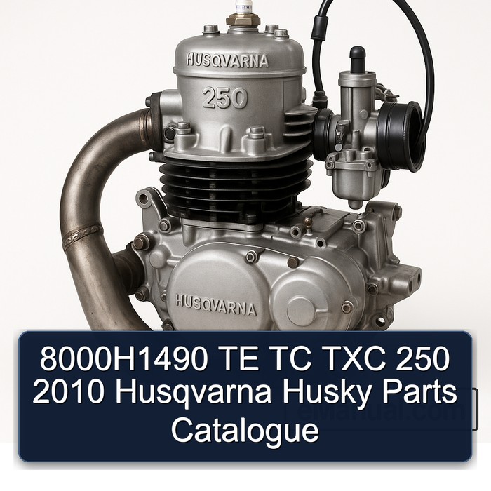 2010 Husqvarna 250 8000h1490 TE TC TXC Husky Parts Catalog PDF