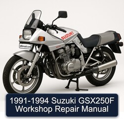 1991-1994 Suzuki GSX Series GSX250F Service Repair Workshop Manual PDF