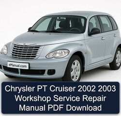 2002-2003 Chrysler PT Cruiser Service Repair Workshop Manual PDF