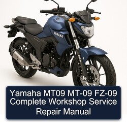 Yamaha FZ Models MT09 MT-09 FZ-09 Service Repair Workshop Manual PDF