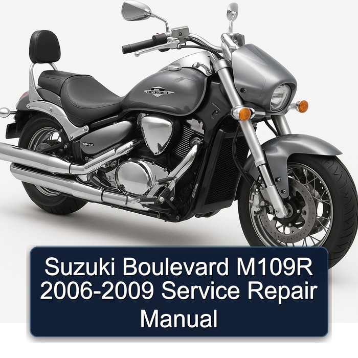 2006-2009 Derbi Boulevard Suzuki M109R Service Repair Workshop Manual PDF