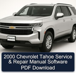 2000 Chevrolet Tahoe Software Service Repair Workshop Manual PDF